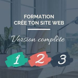 Formation en ligne - Crée ton site web version complète - Sophie Béjot
